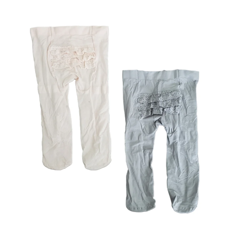 Carter's 0-9m Baby Girl Set of 2 Ruffle Butt Footed Tights
